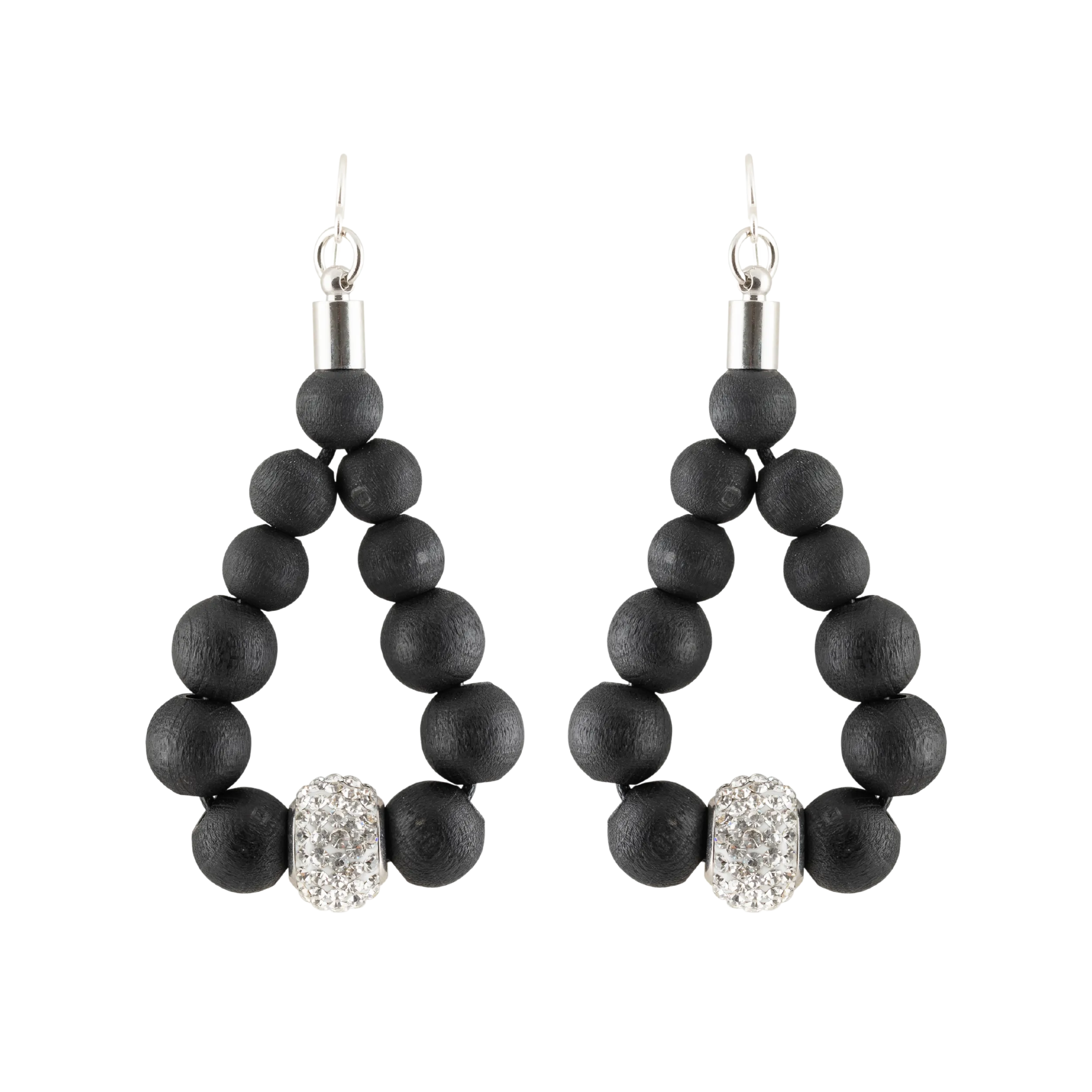 Aarikka Supernova Earrings, black