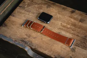 Apple Watch Leather Strap Brown