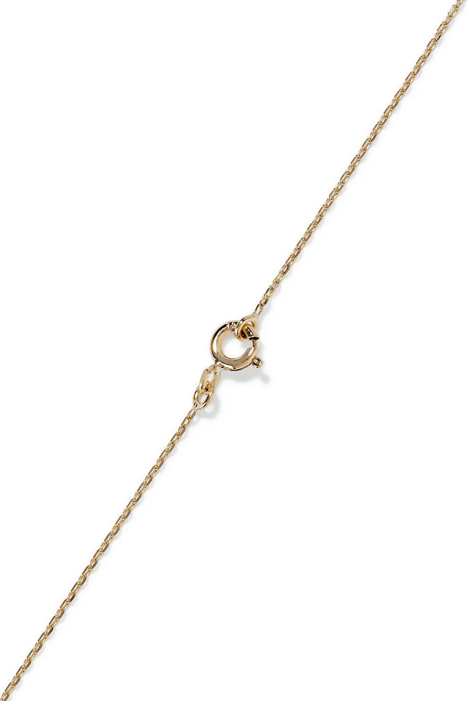 Aurelie Bidermann Baby Chivor 18 Karat Gold Sapphire Necklace