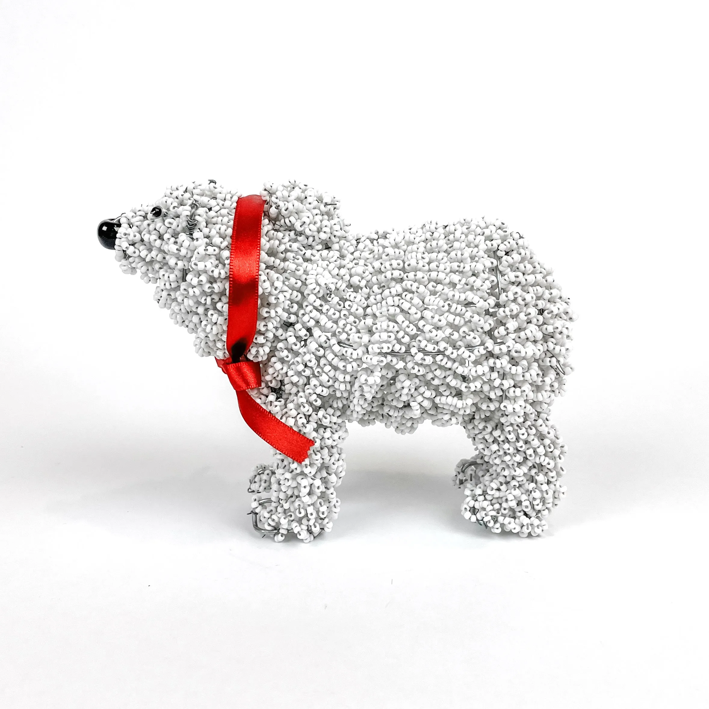 Beaded Polar Bear