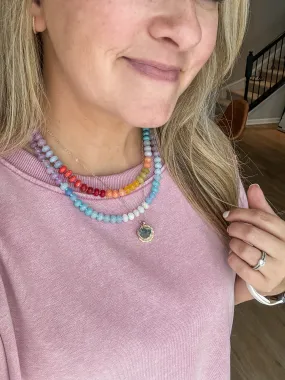 Beaded Rainbow Necklace