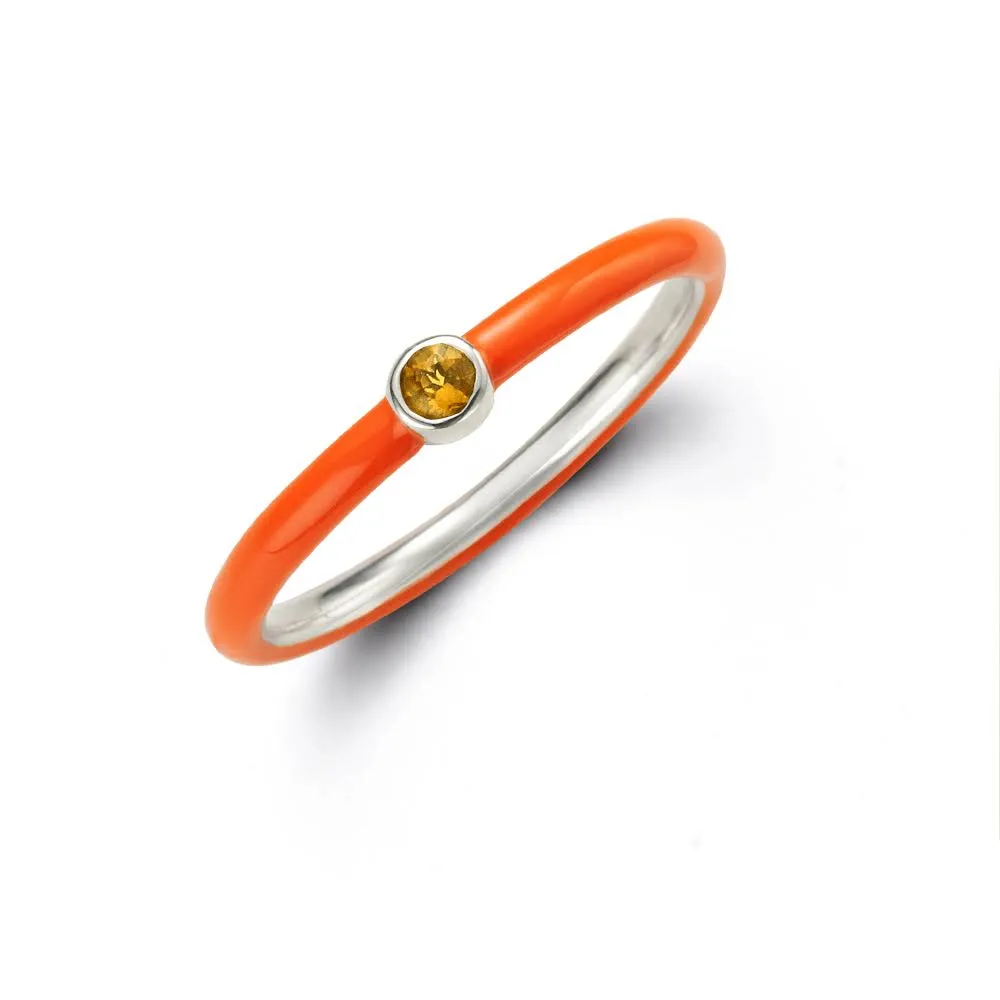 Birthstone Shusi Enamel Band