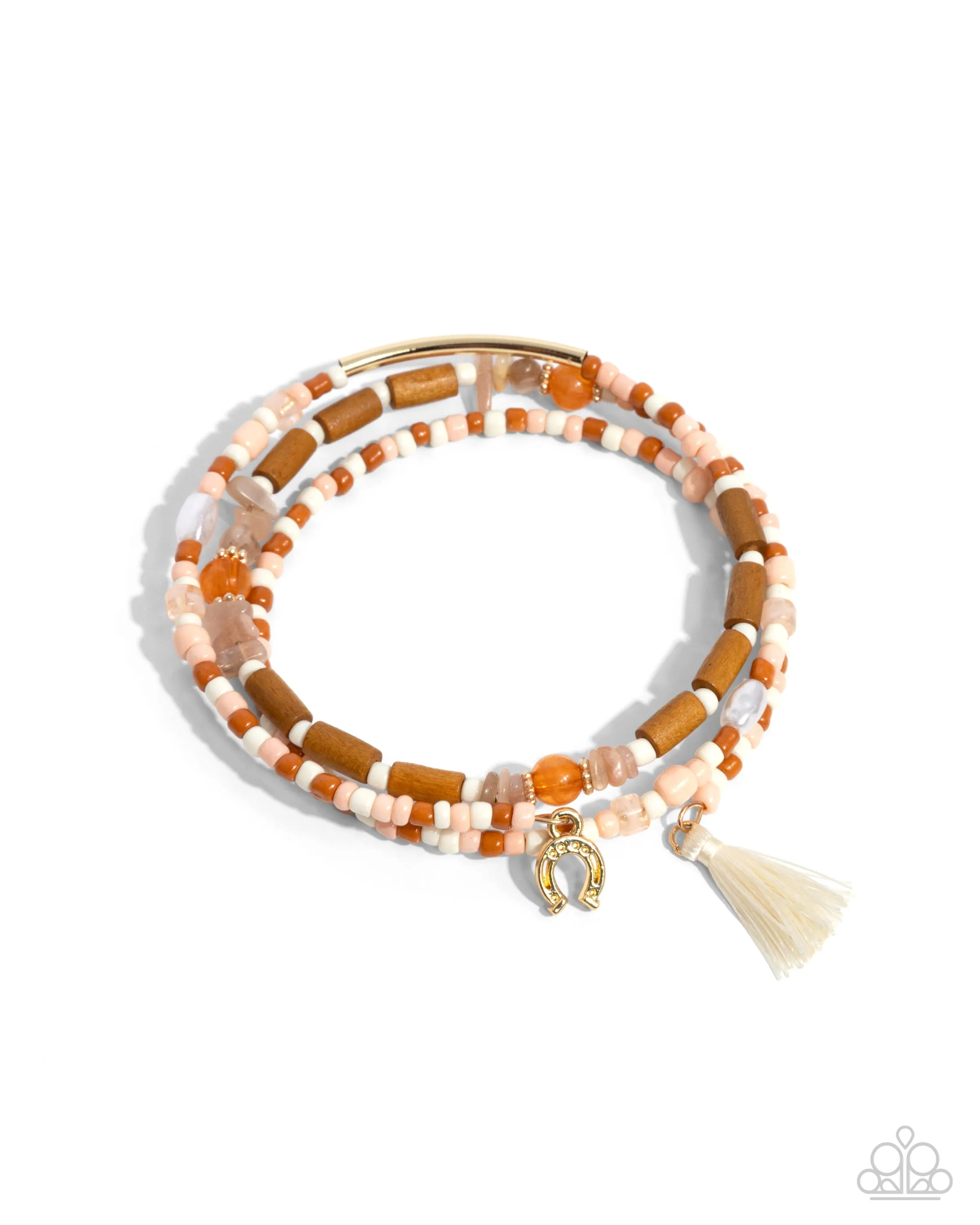 Bracelets Colored Conversation - Orange 2330