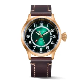 Bronze Horizon Hawk GMT Gradient Green Enamel Dial