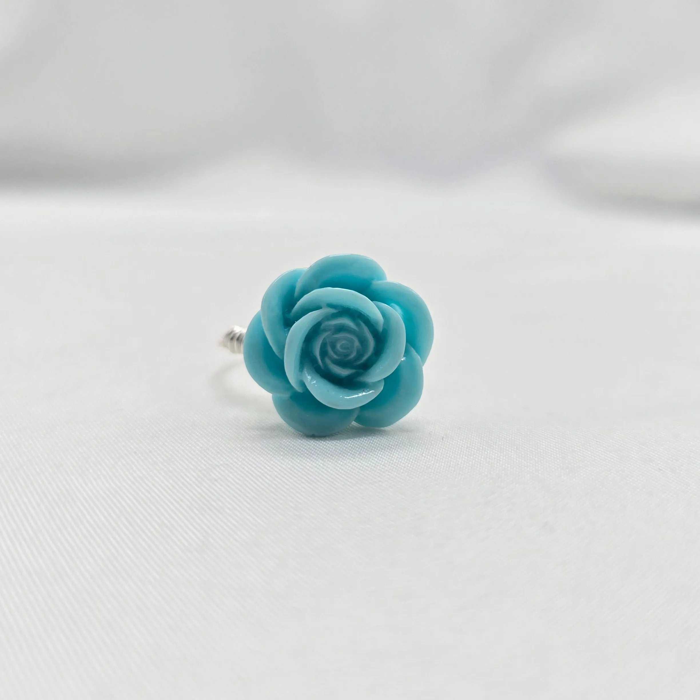 Button Rose Ring