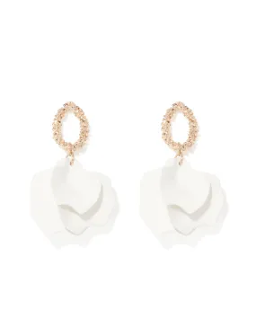 Candence Camy Textured Drop Earrings