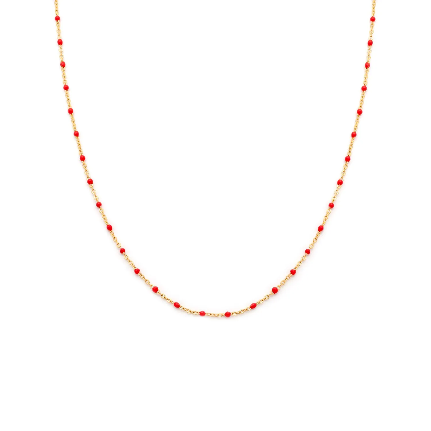 Candy Chain Necklace | Cherry & Goldfill