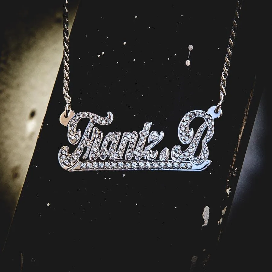 Custom Script Necklace