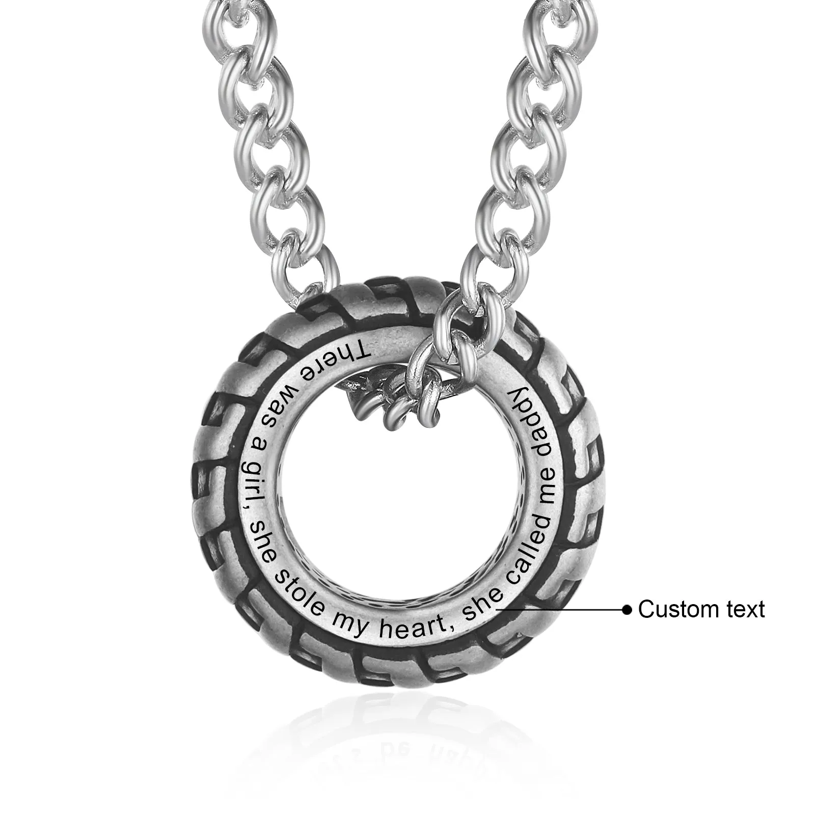 Custom Tire Necklace