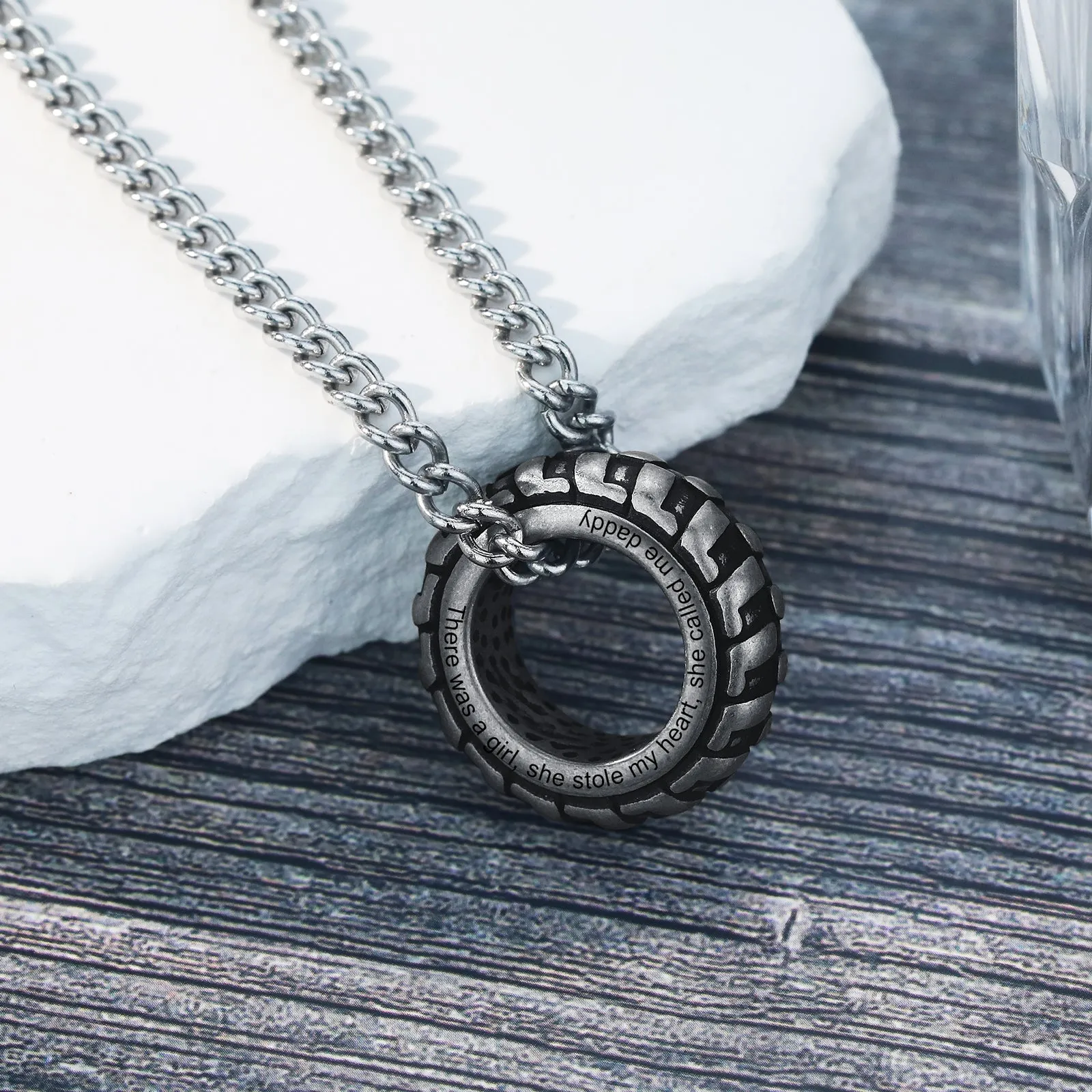 Custom Tire Necklace