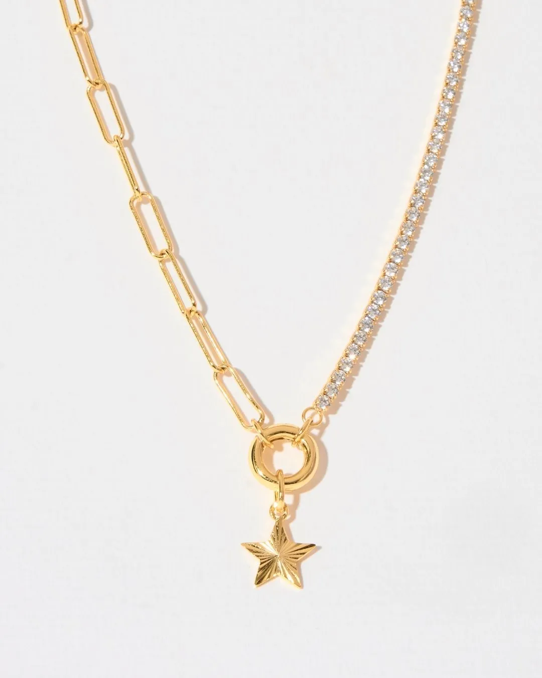 ENGRAVED LUCKY STAR CHARM