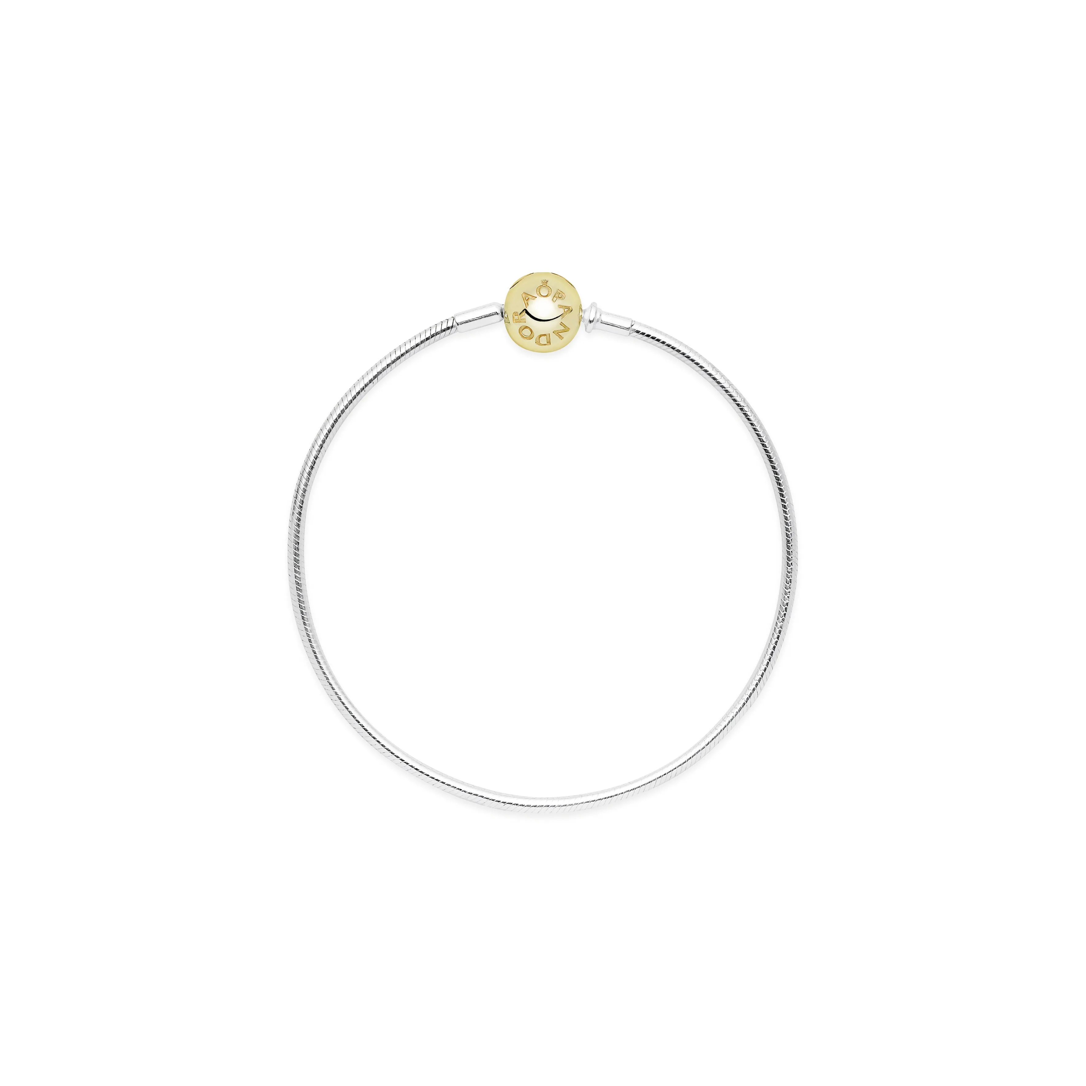 ESSENCE COLLECTION silver bracelet with 14k clasp