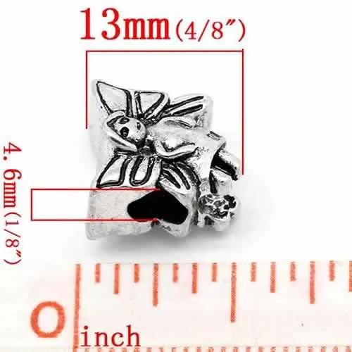 Fairy Charm European Bead Compatible for Most European Snake Chain Bracelet