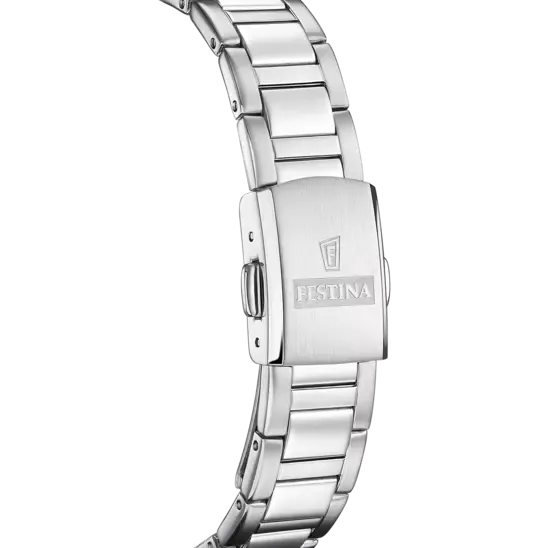 Festina Solar Energy Cream Dial Stainless Steel 316L Women's Watch F20654/1