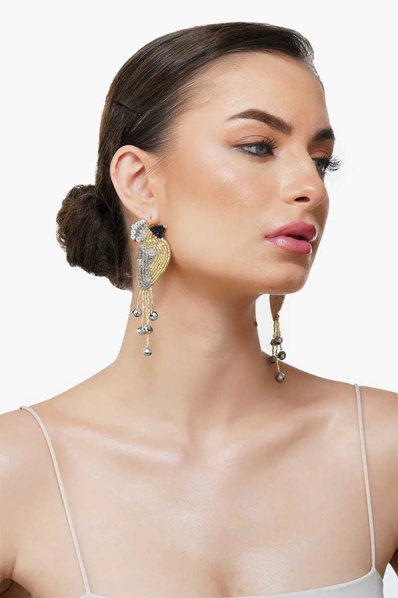 Flow & Glow Beaded Earrings