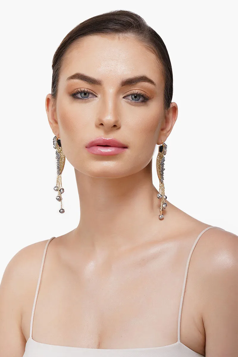 Flow & Glow Beaded Earrings