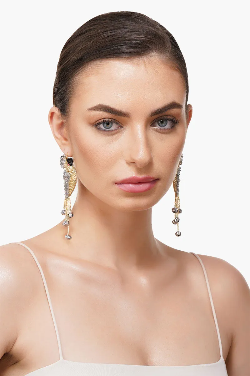 Flow & Glow Beaded Earrings