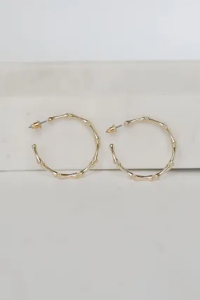 Heidi Textured Hoop Earrings