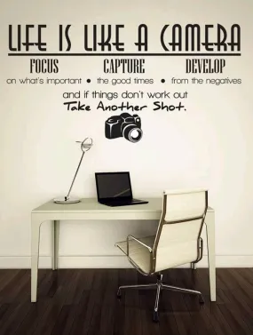 Home Decor - Wall Decal - photography