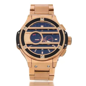 Hublot Exquisite Black Gold Men Automatic Watch