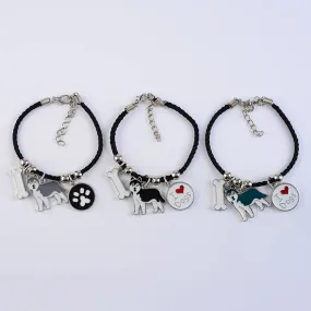 Husky charm bracelets