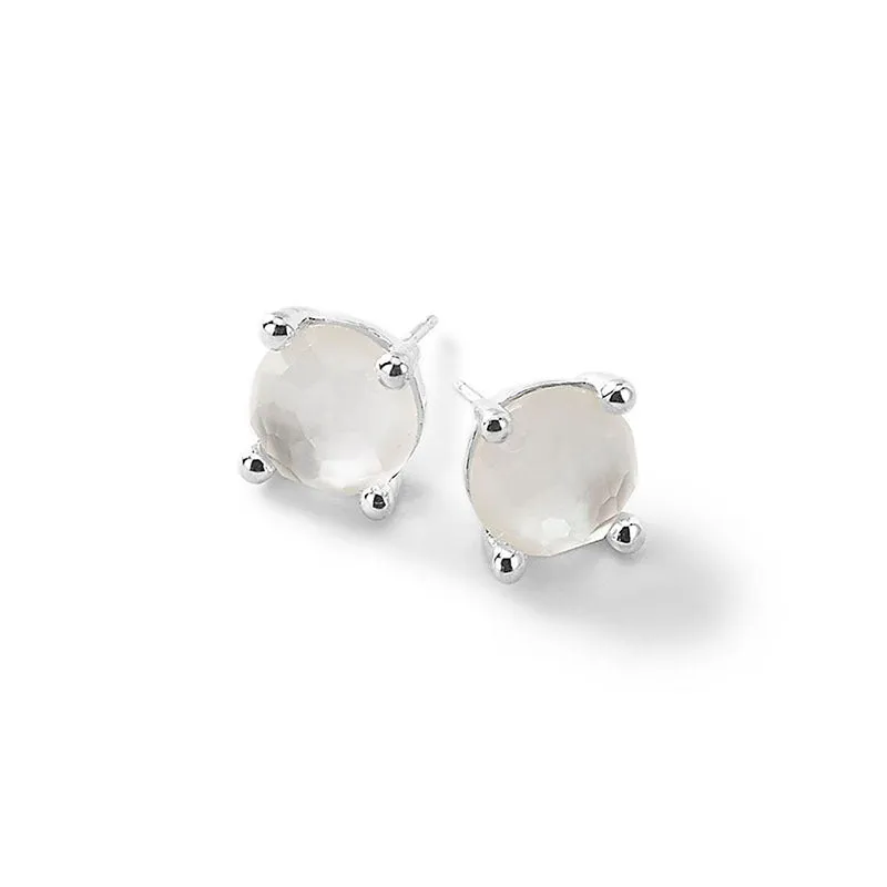 IPPOLITA Rock Candy® Mini Textured Stud Earrings in Mother-of-Pearl