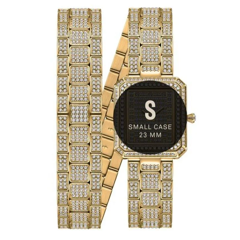 JBW Arc Diamond Watch - 0.12 Carats - Gold - J6390C