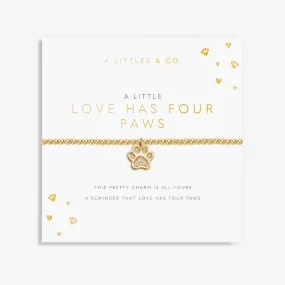 KATIE LOXTON LOVE HAS FOUR PAWS BRACELET