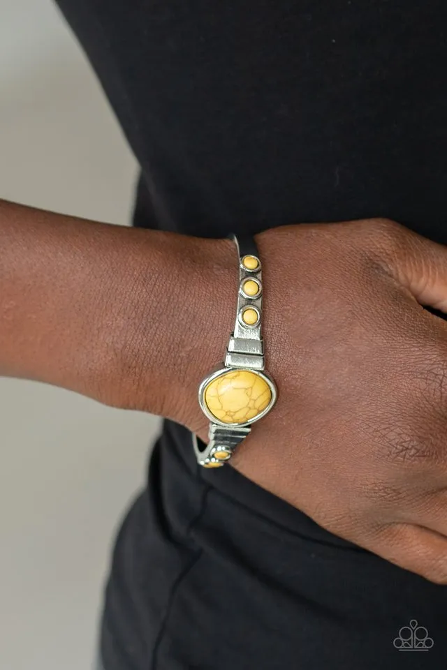 Paparazzi Bracelet ~ Spirit Guide - Yellow