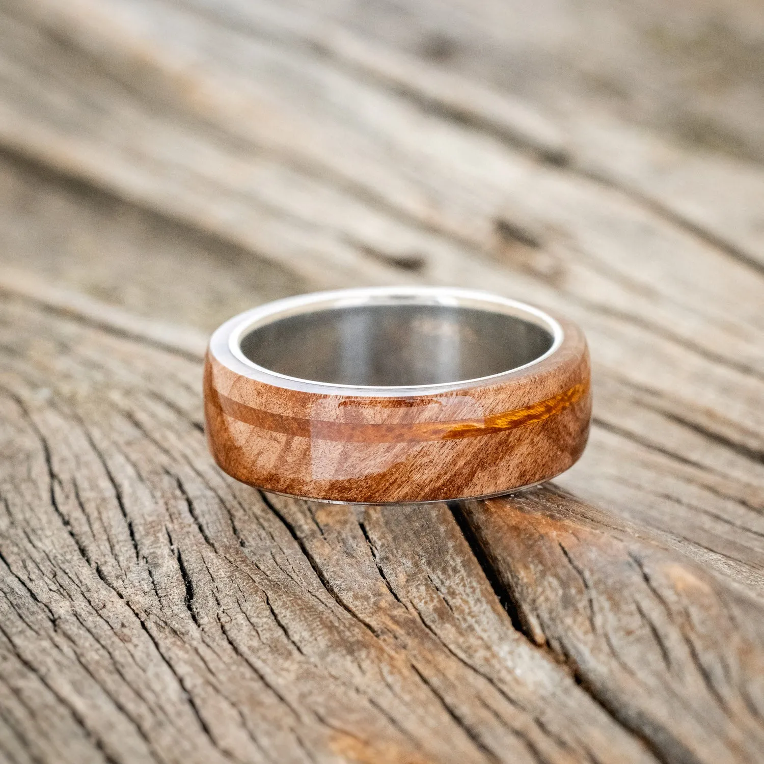 "REMMY" - IRONWOOD & REDWOOD - TITANIUM - SIZE 11