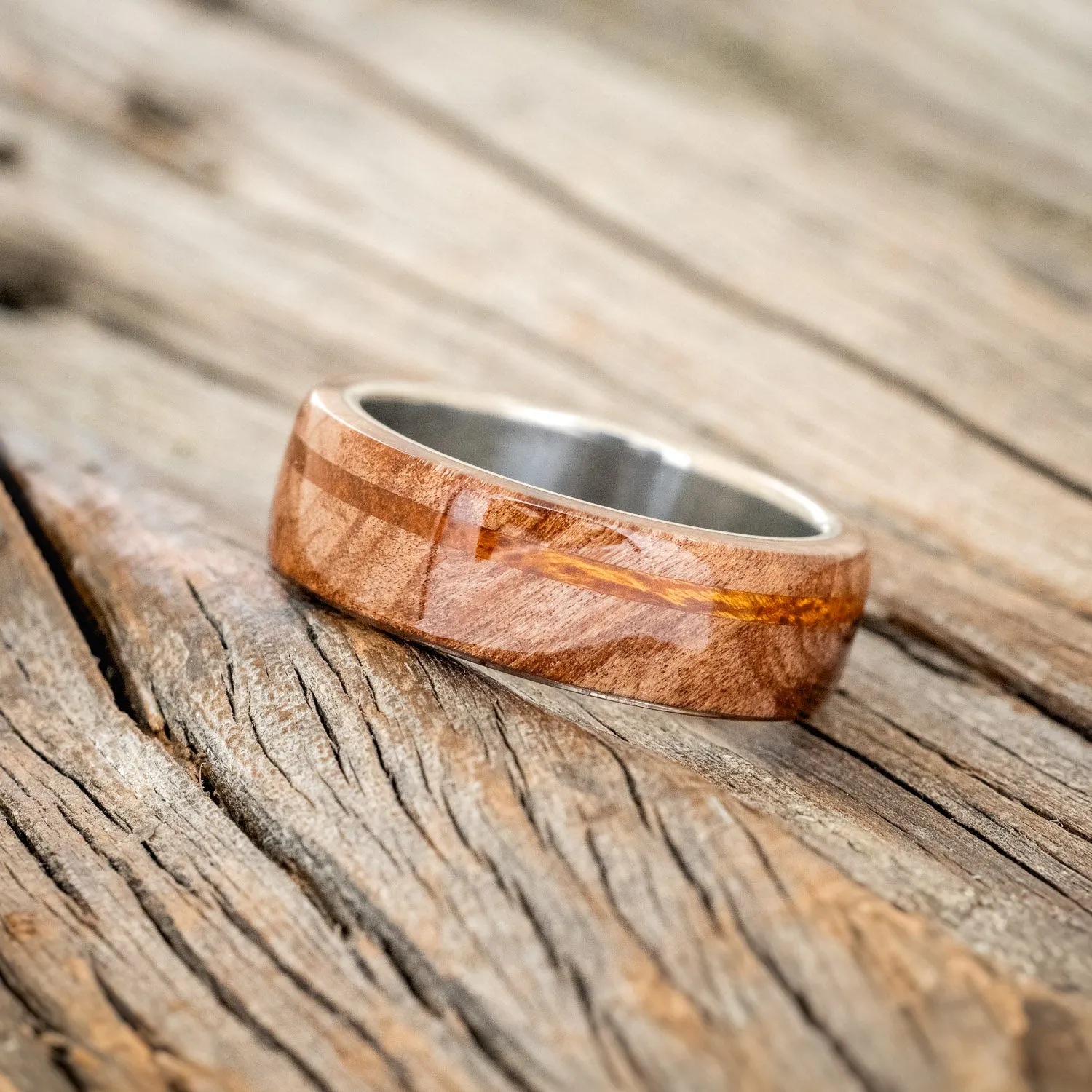 "REMMY" - IRONWOOD & REDWOOD - TITANIUM - SIZE 11