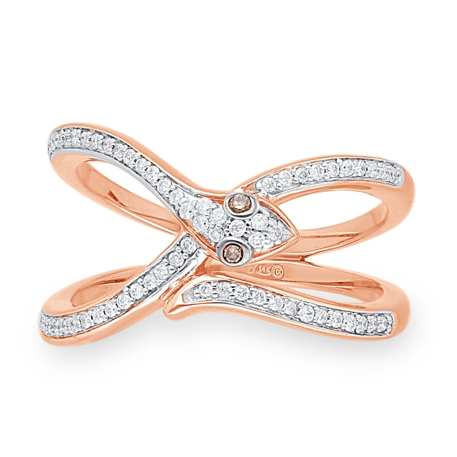 Rose Gold Diamond Eternal Ring