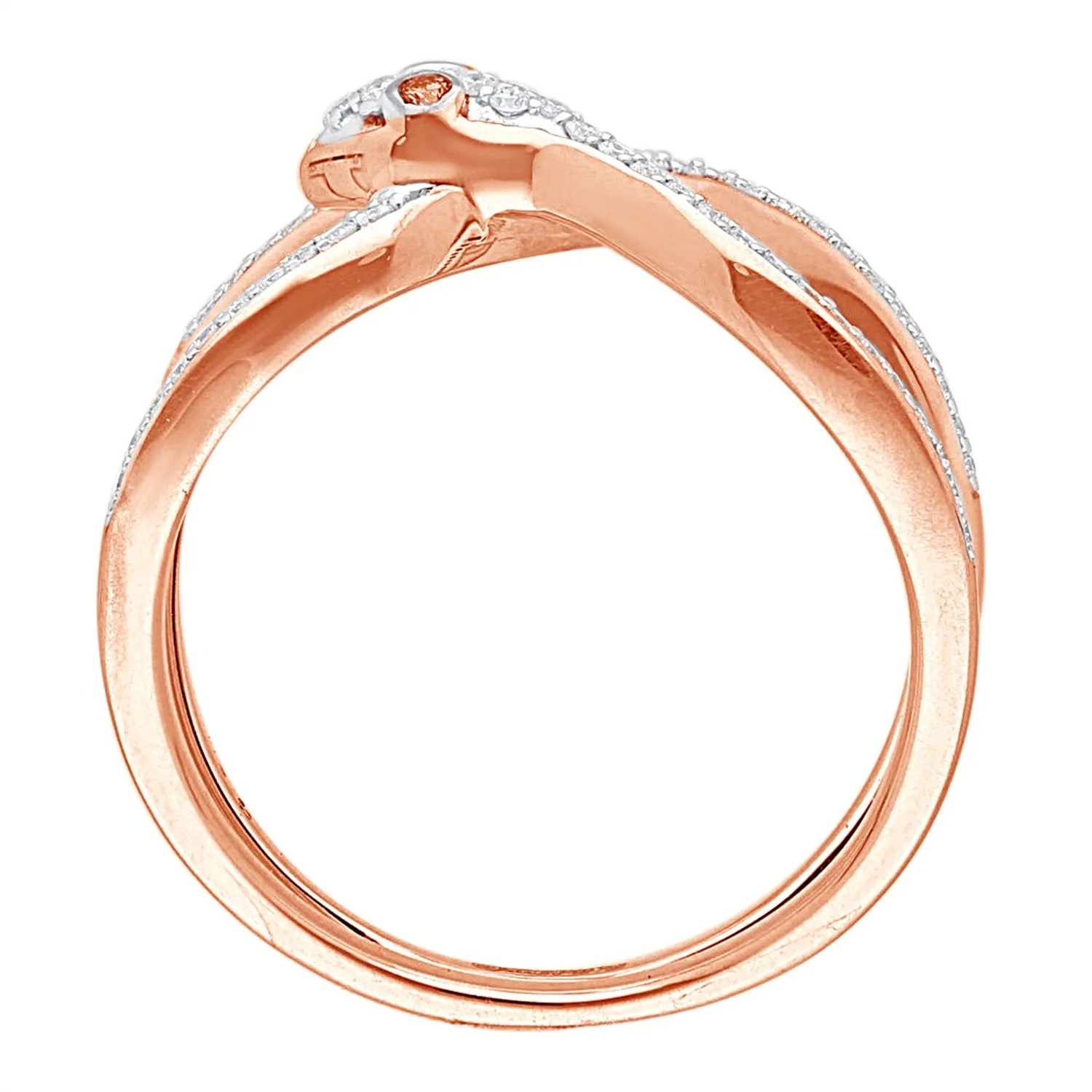 Rose Gold Diamond Eternal Ring