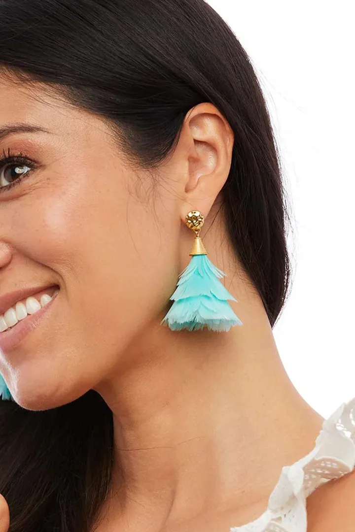 SIP PETITE FEATHER EARRINGS