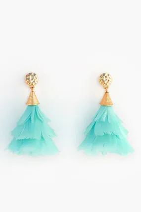 SIP PETITE FEATHER EARRINGS