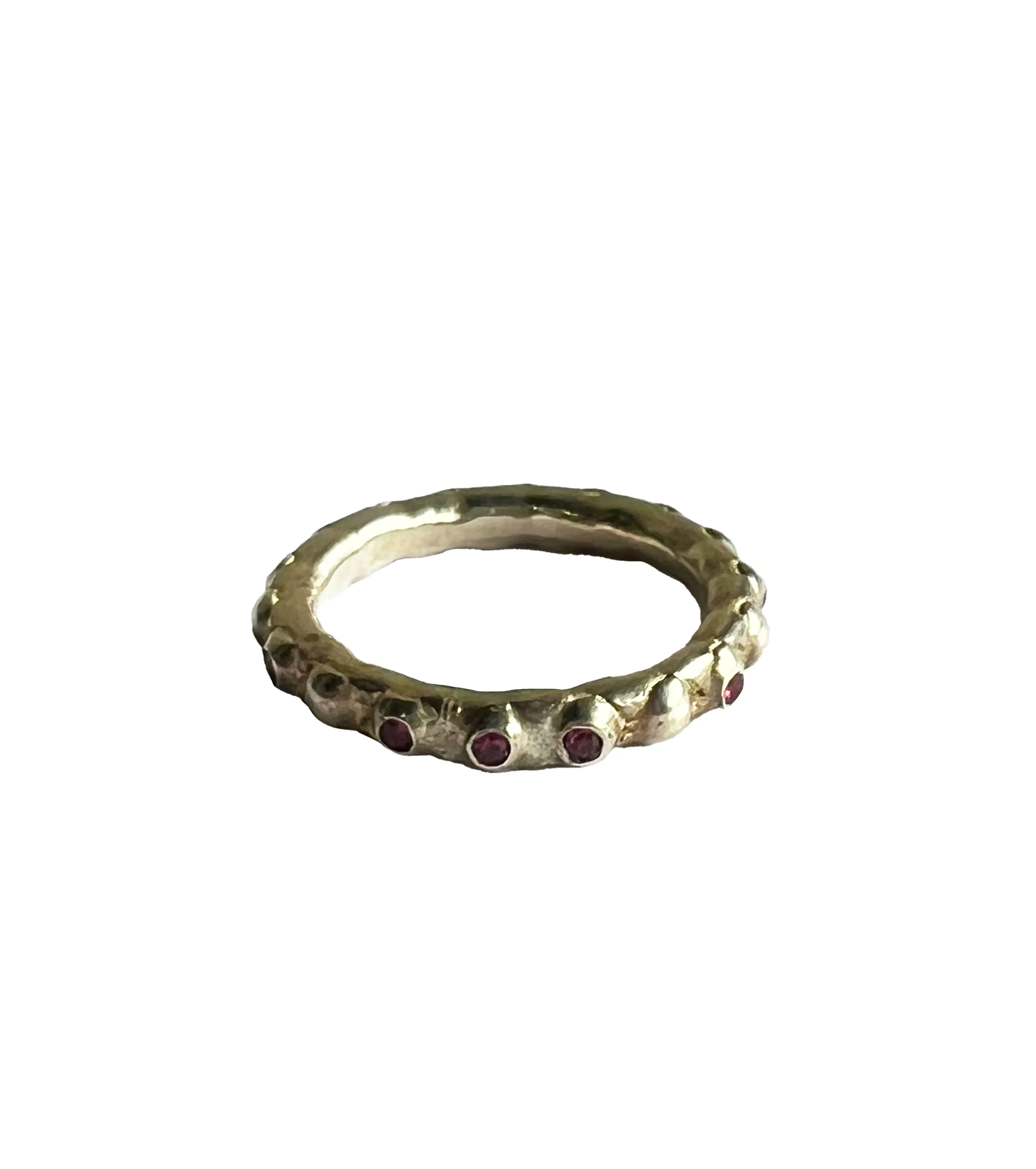 Sonja Fries | Ring Rivet Sterling Silver Swarovski Crystal