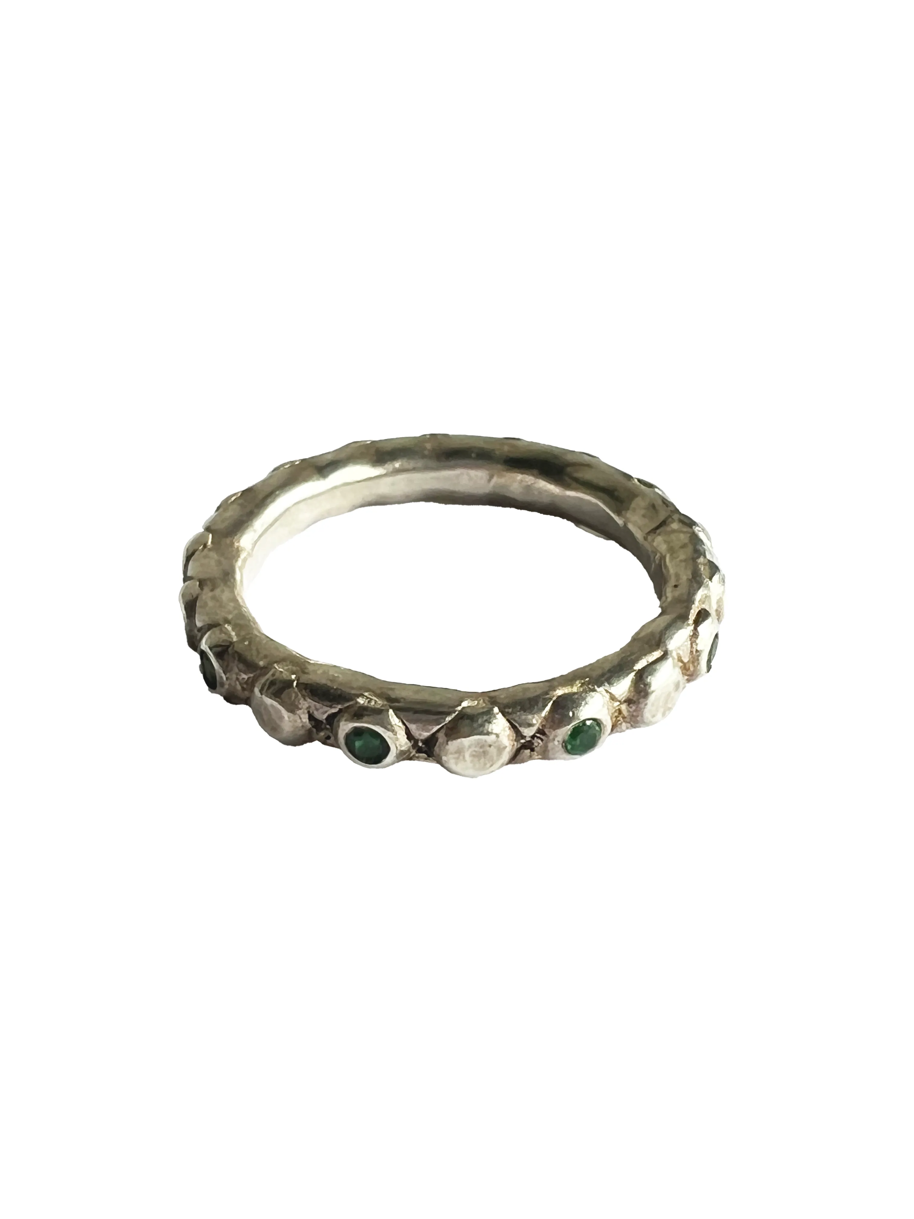 Sonja Fries | Ring Rivet Sterling Silver Swarovski Crystal