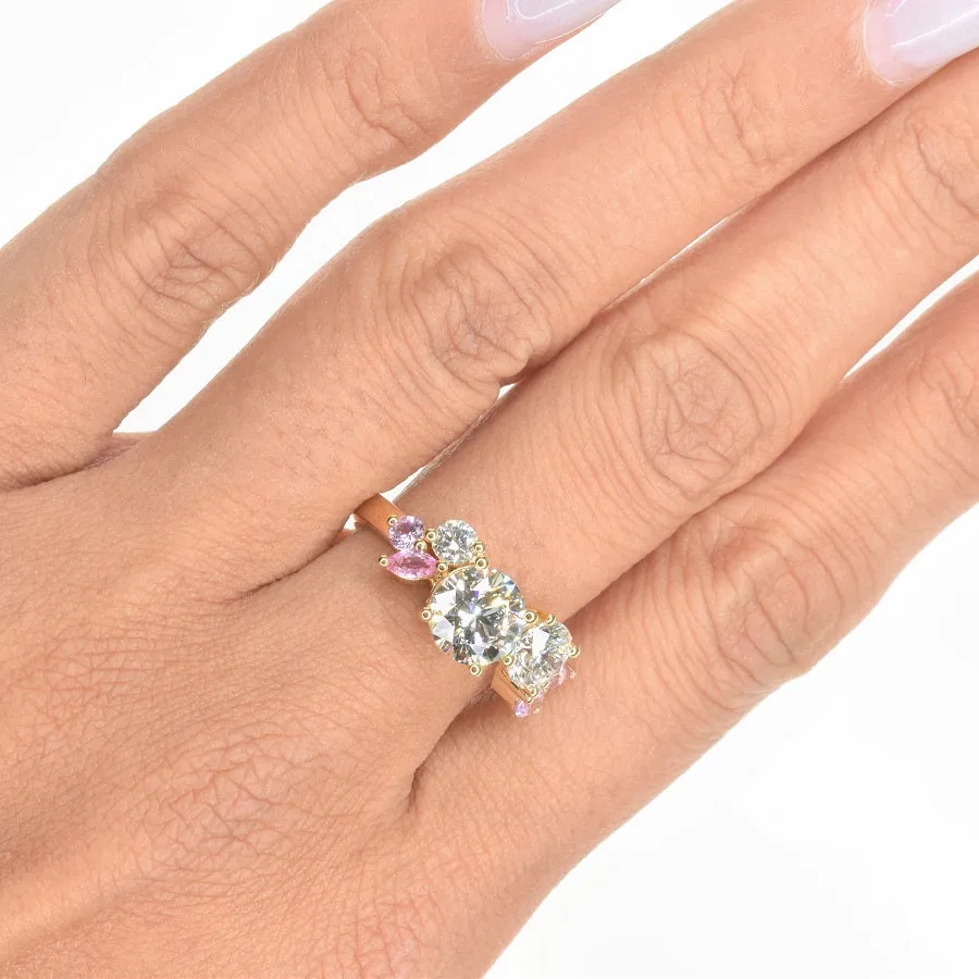 Spring Blossoms Diamond Ring