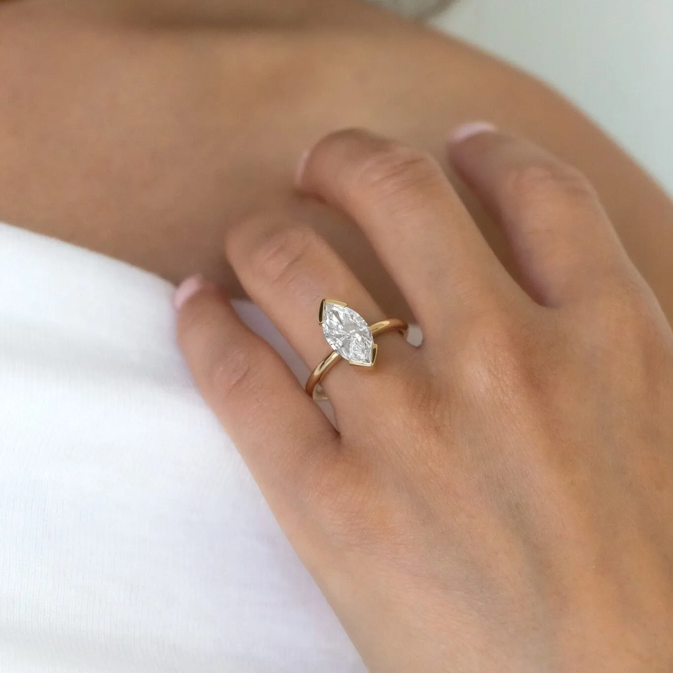 The Zadie Marquise Solitaire