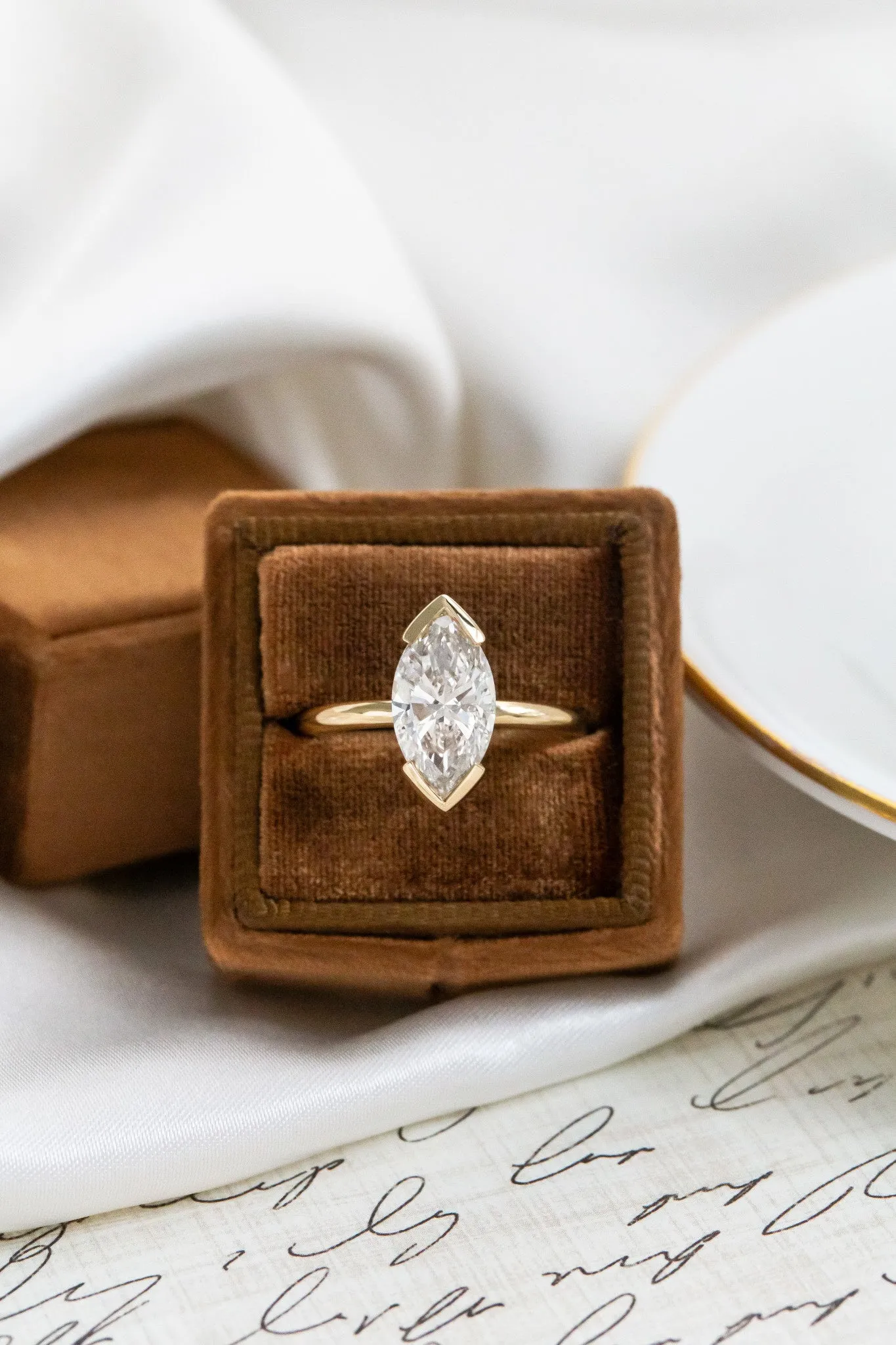 The Zadie Marquise Solitaire