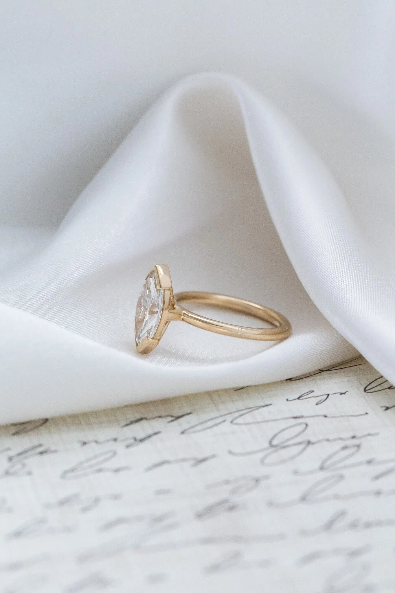 The Zadie Marquise Solitaire