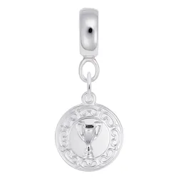 Trophy Charm Dangle Bead In Sterling Silver