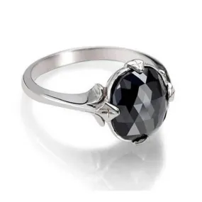 Unique Black Diamond Ring