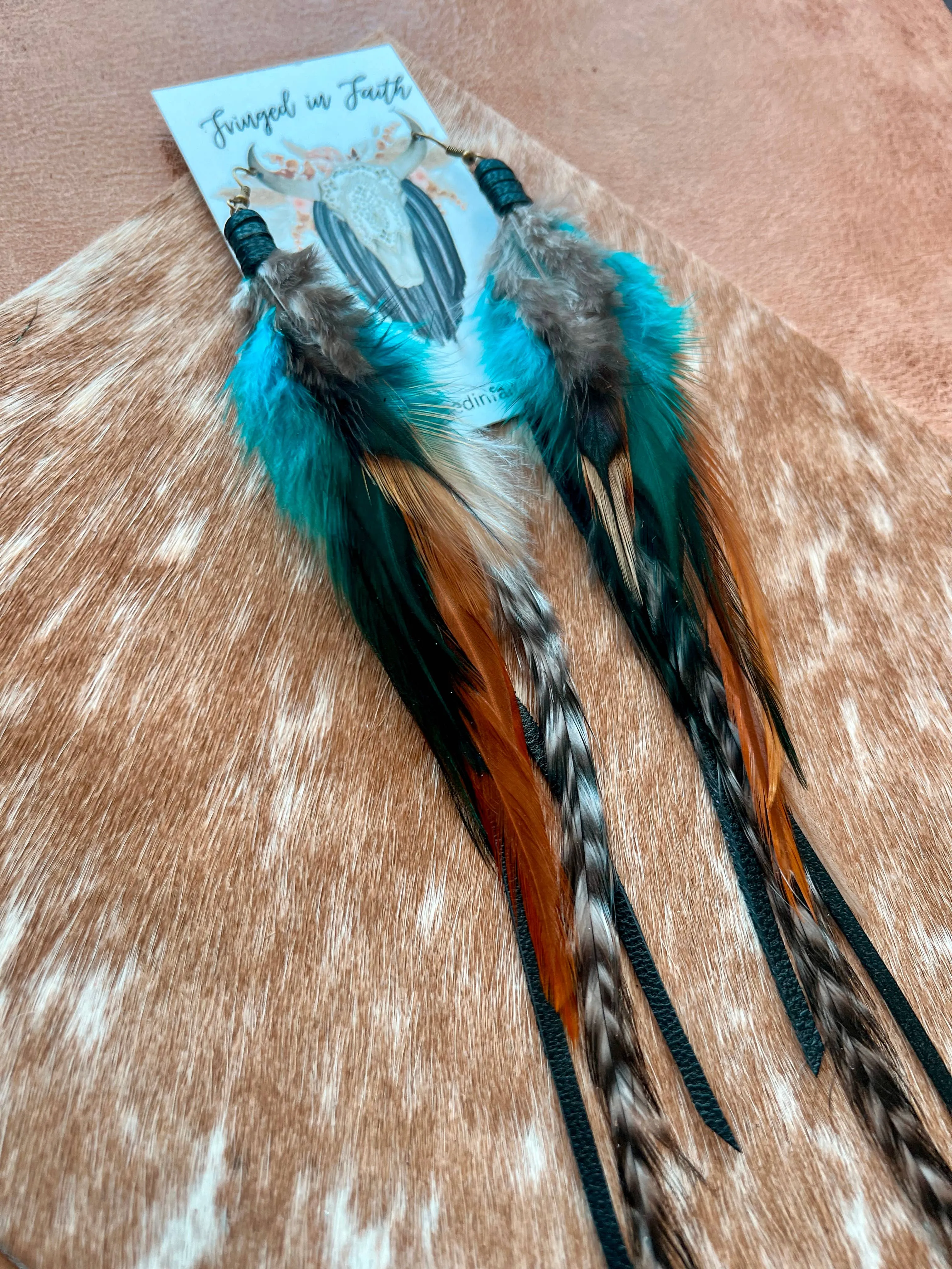 Willow Creek Feather Earrings