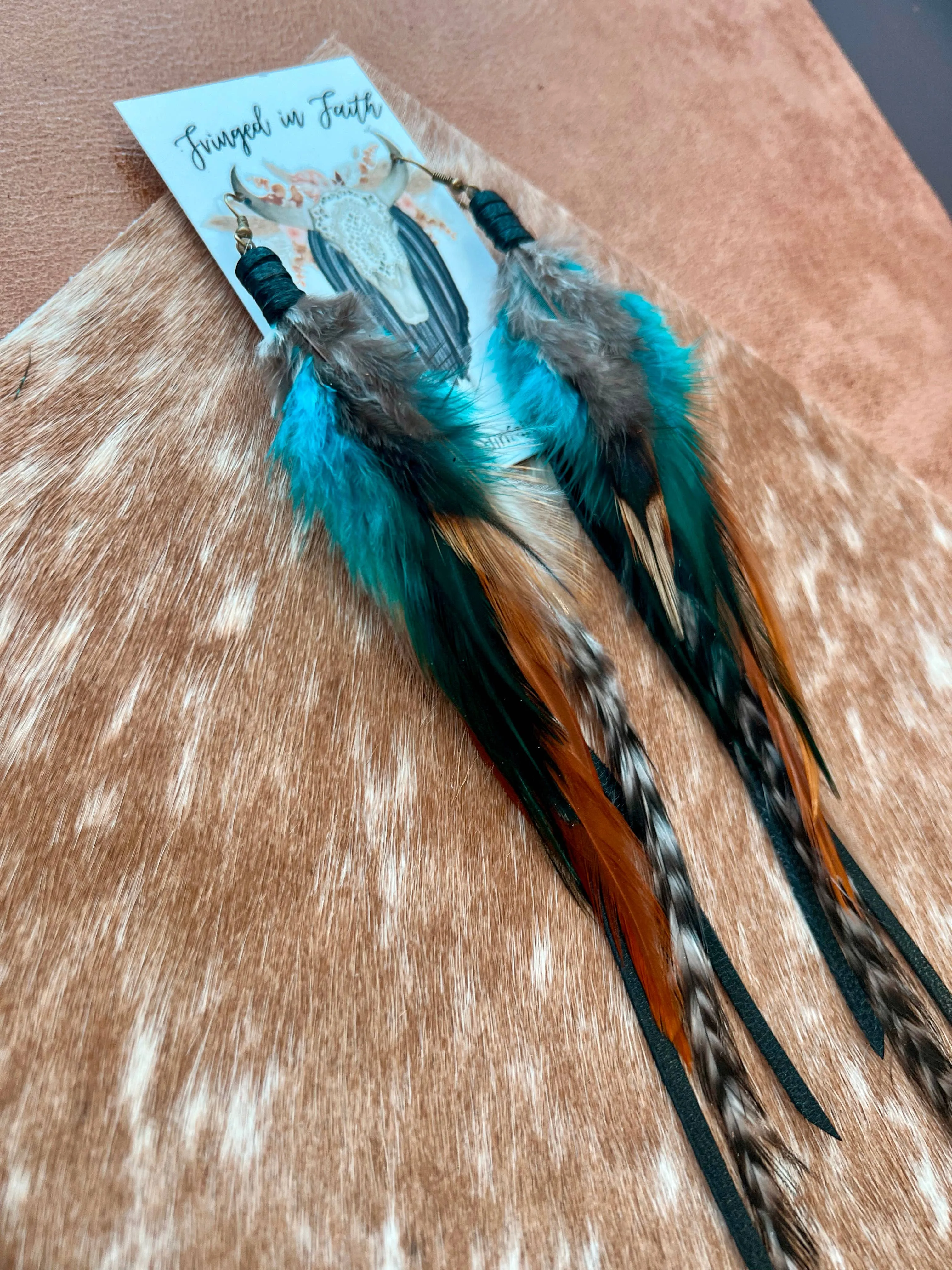 Willow Creek Feather Earrings